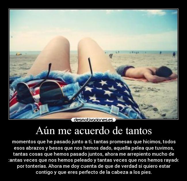 Aún me acuerdo de tantos - 
