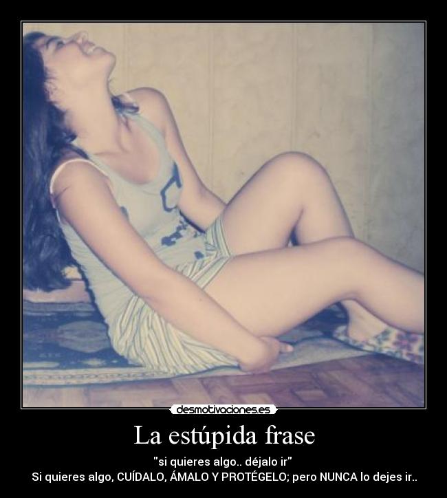La estúpida frase - 