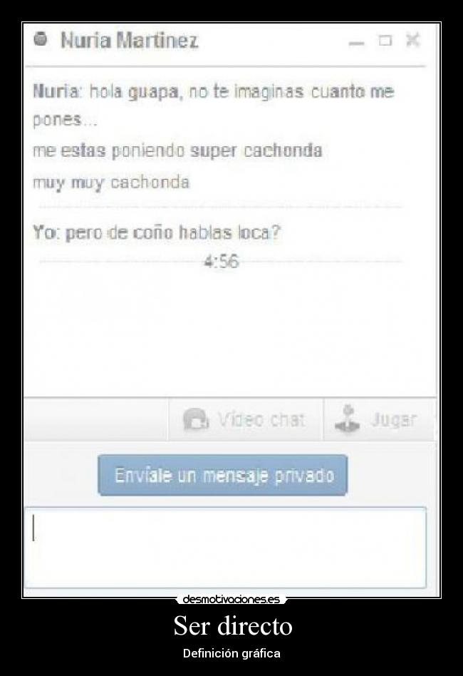 Ser directo - 