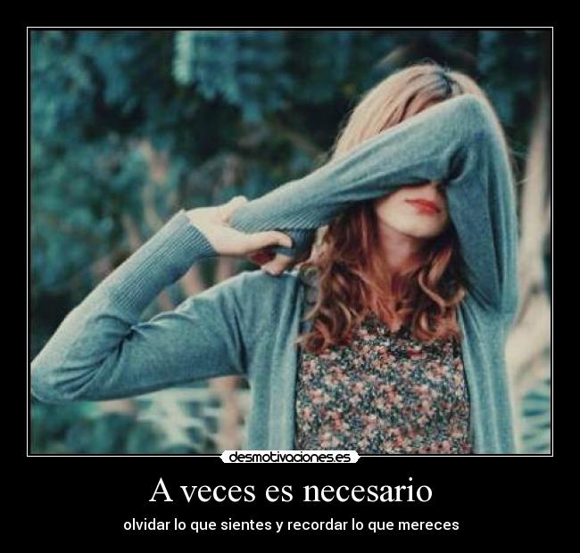 A veces es necesario - 