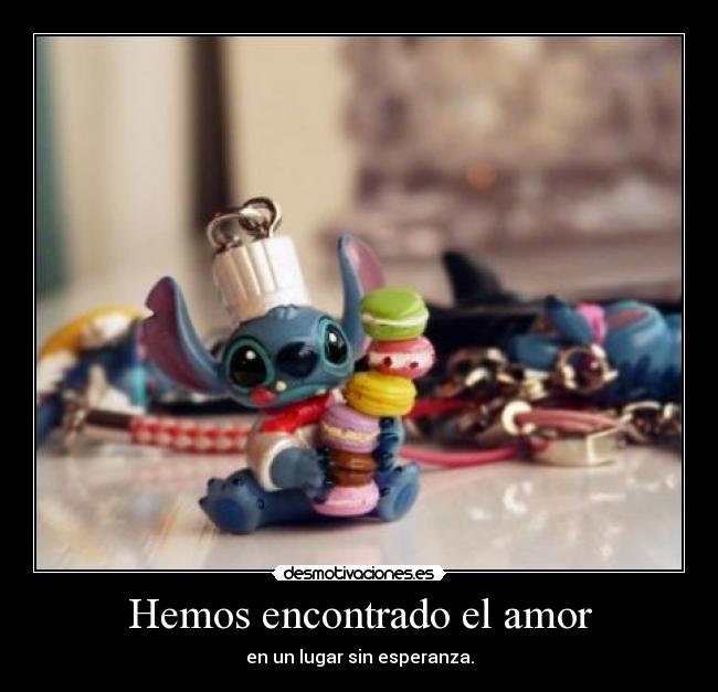 Hemos encontrado el amor -