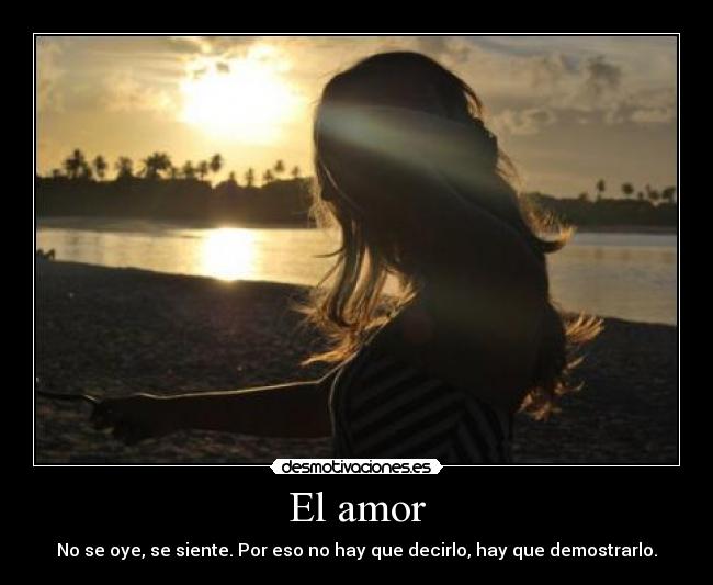 El amor -
