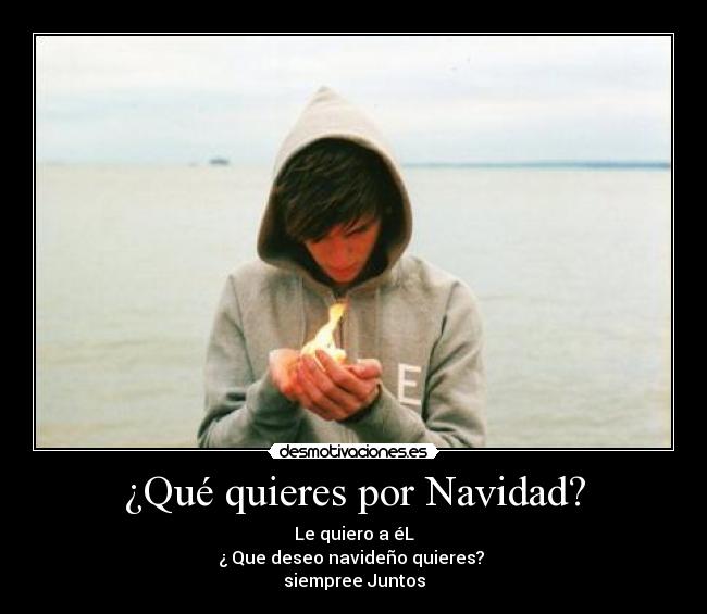 ¿Qué quieres por Navidad? -