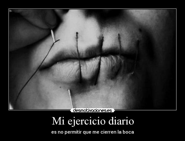 Mi ejercicio diario -
