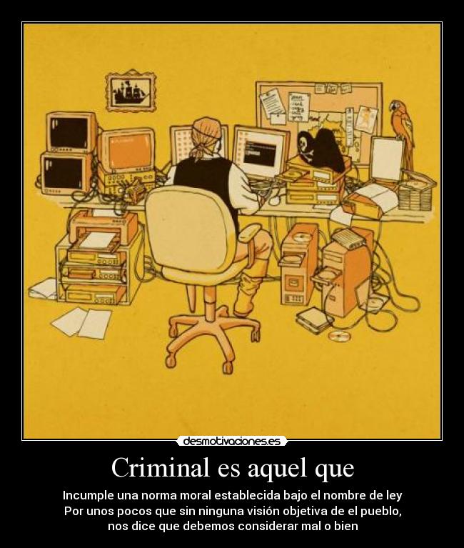 carteles clanlibertario anthonio quien elige las leyes nadie solo los titiriteros desobediencia civil desmotivaciones