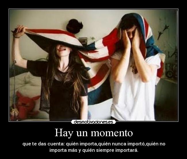 Hay un momento -