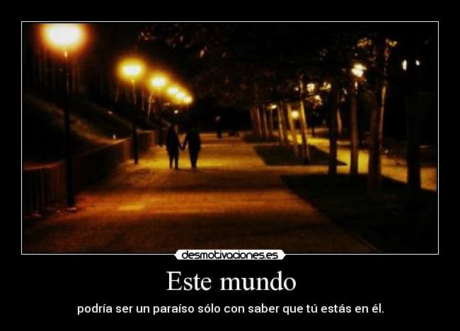 Este mundo -