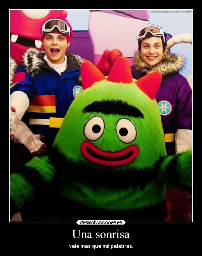 Una sonrisa -