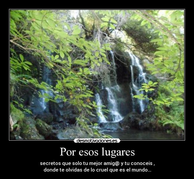 Por esos lugares - 