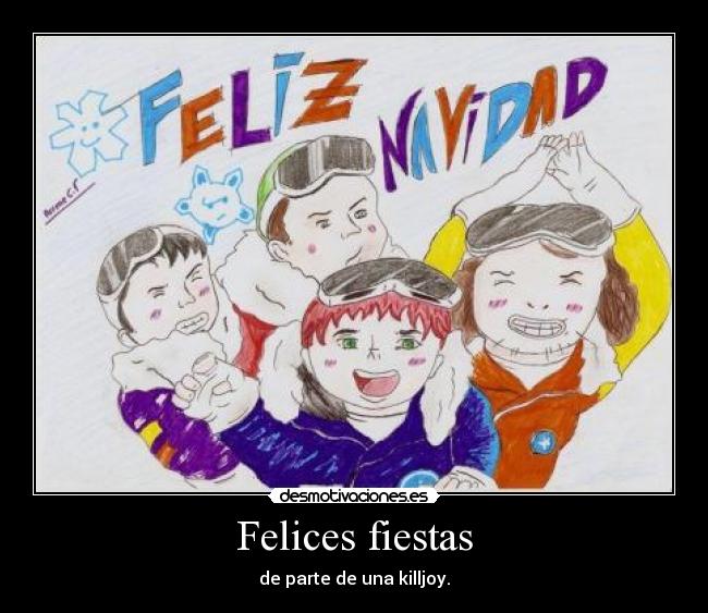Felices fiestas -