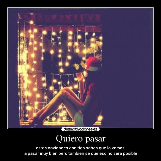 Quiero pasar - 