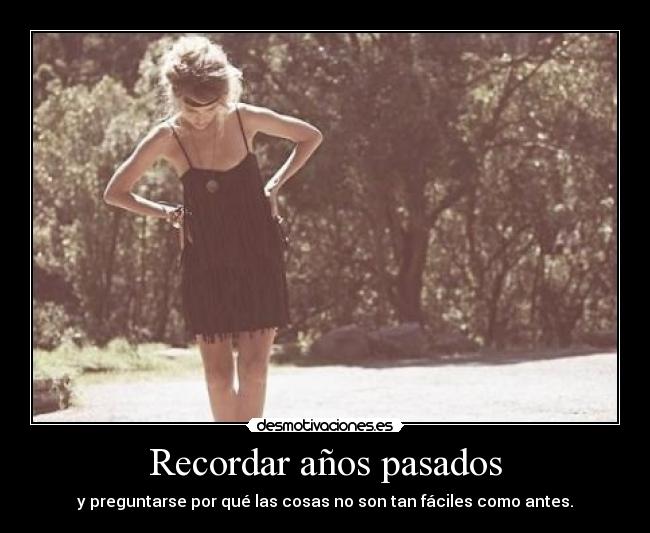 Recordar años pasados -