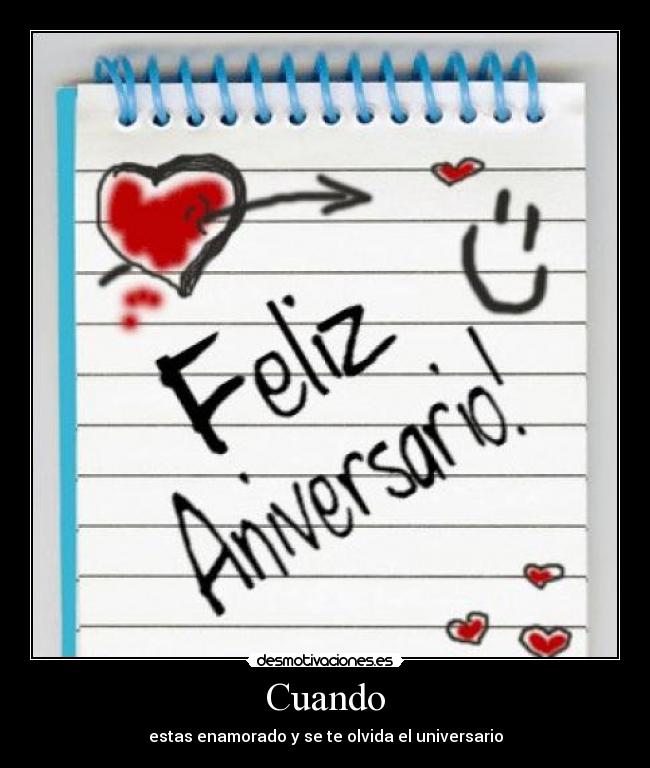 Cuando - estas enamorado y se te olvida el universario