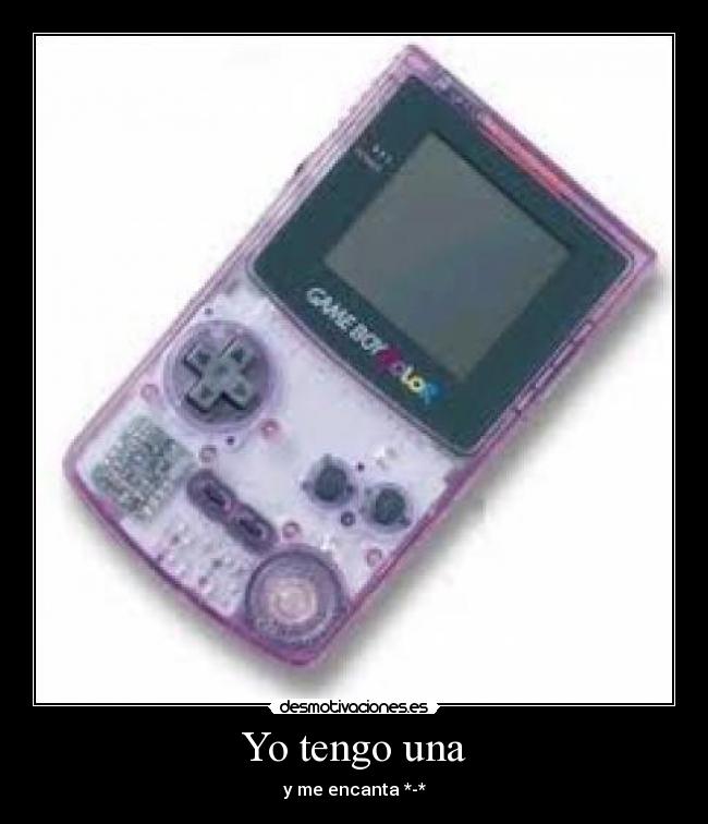 Yo tengo una - y me encanta *-*