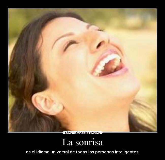 La sonrisa -