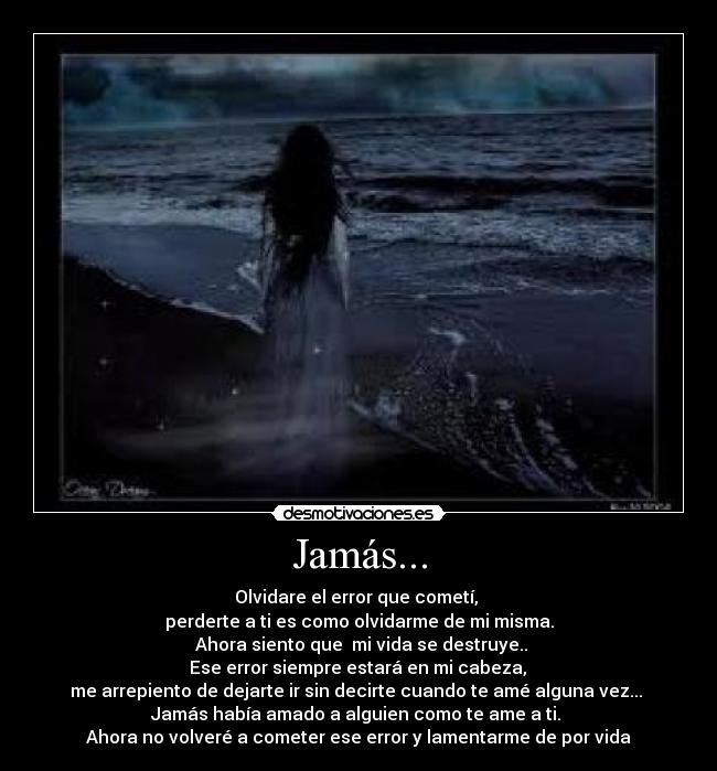 Jamás... - 