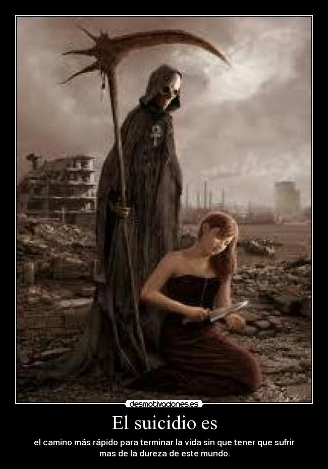 carteles suicidio desmotivaciones