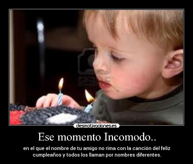 Ese momento Incomodo.. - 