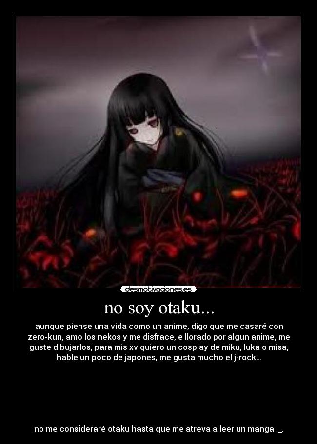 no soy otaku... -