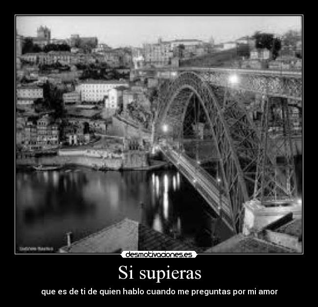 Si supieras -