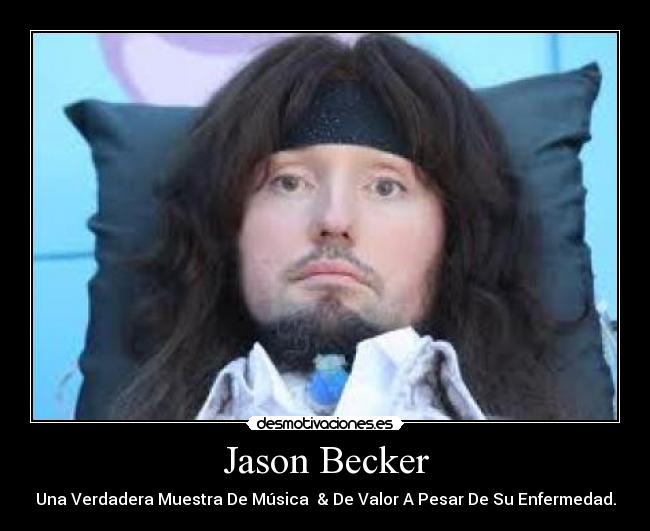 carteles jason becker guitarra musica desmotivaciones