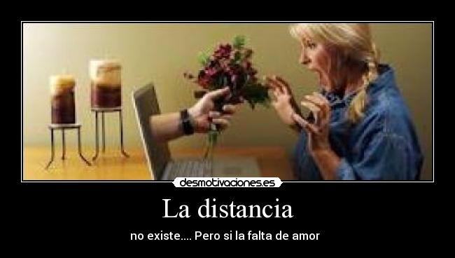La distancia -