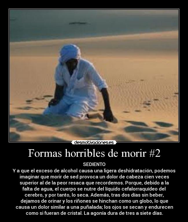 Formas horribles de morir #2 - 