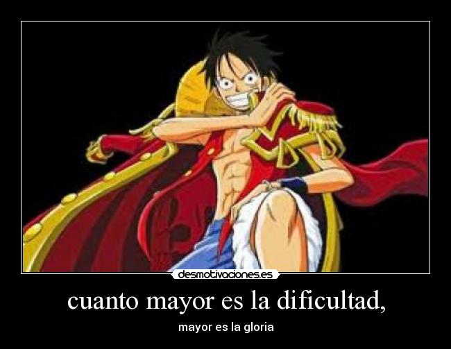 carteles one piece luffy rey los piratas desmotivaciones