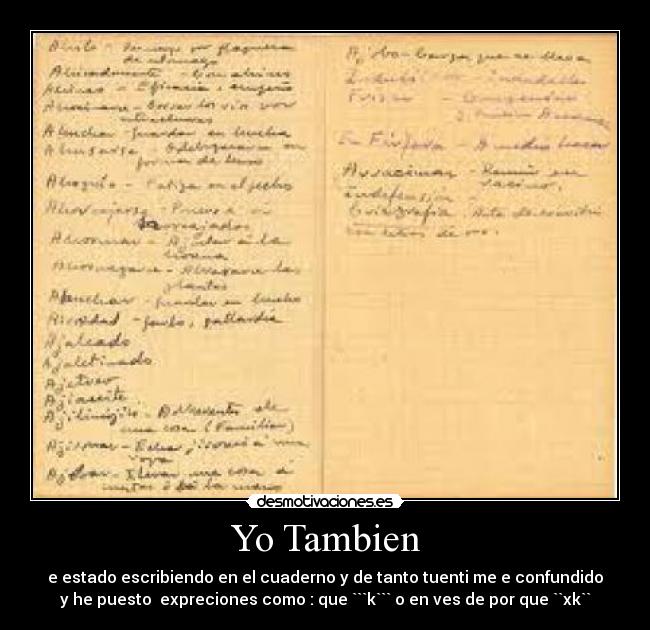 Yo Tambien - 