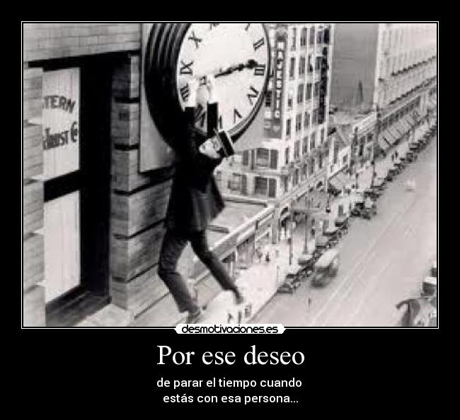 Por ese deseo -