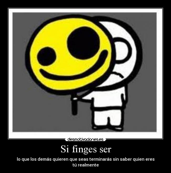 carteles fingir desmotivaciones