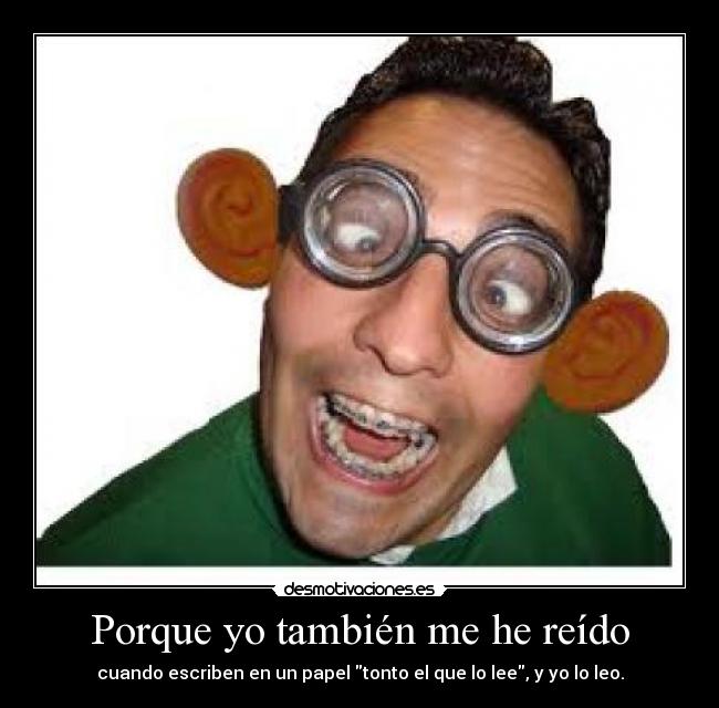 carteles tonto desmotivaciones