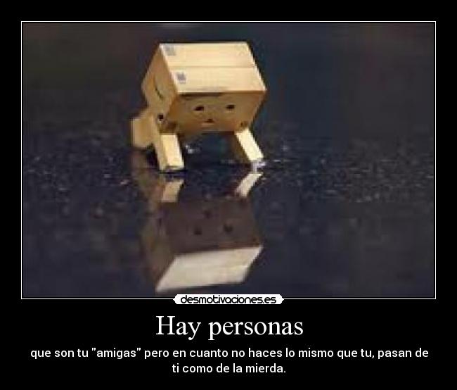 Hay personas -