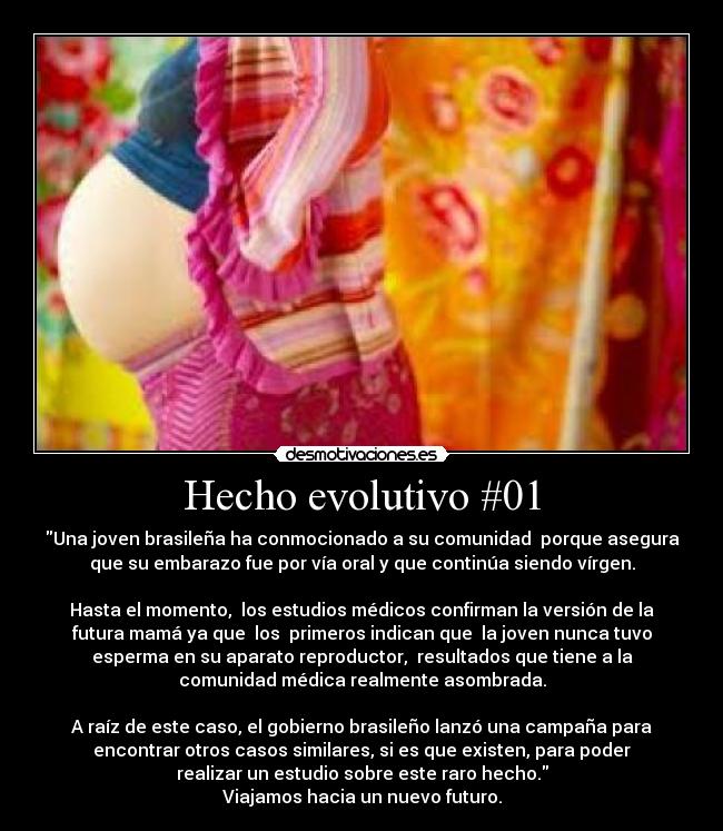 Hecho evolutivo #01 -