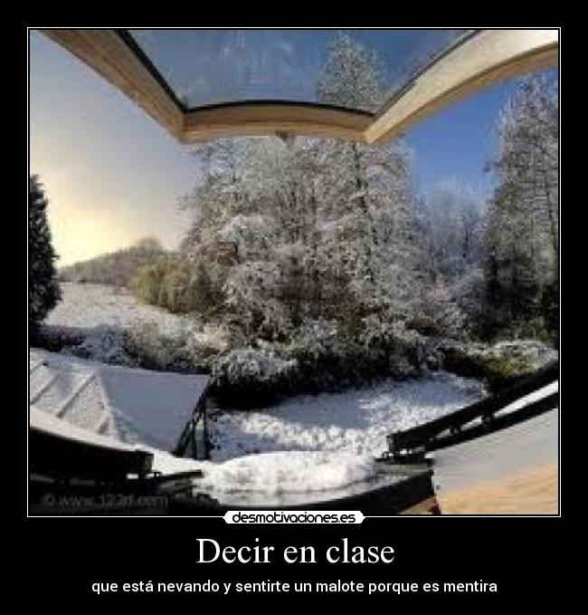 Decir en clase - 