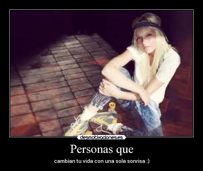 Personas que - 