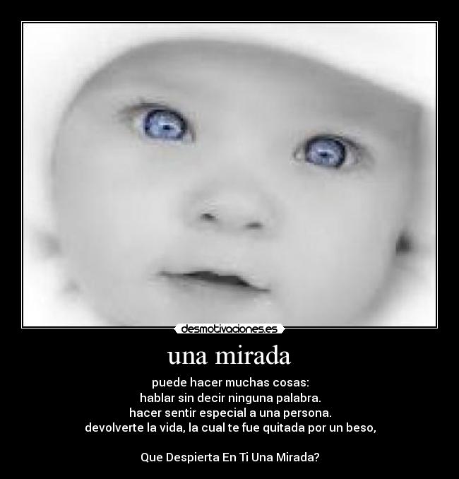 una mirada - 