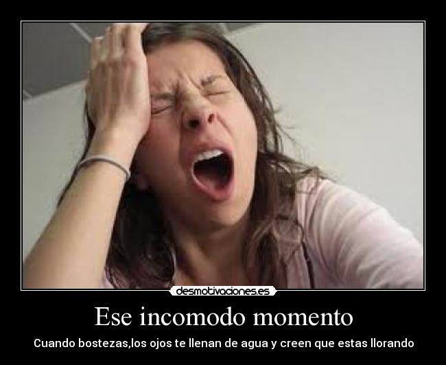 Ese incomodo momento - 