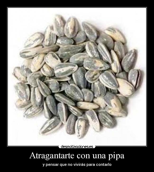 Atragantarte con una pipa - 