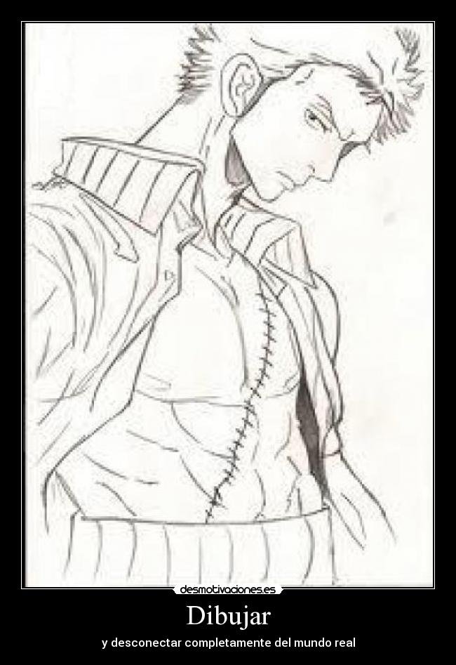 Dibujar - y desconectar completamente del mundo real