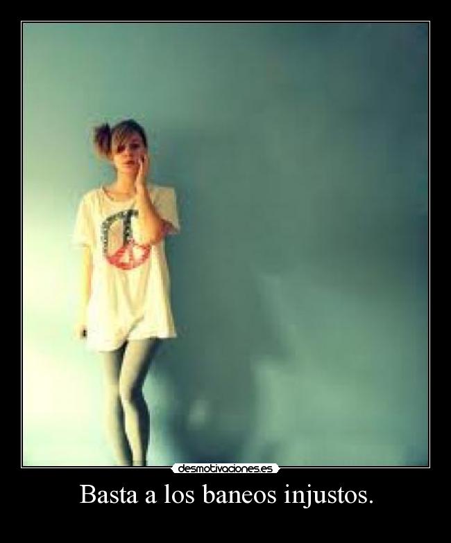 Basta a los baneos injustos. -