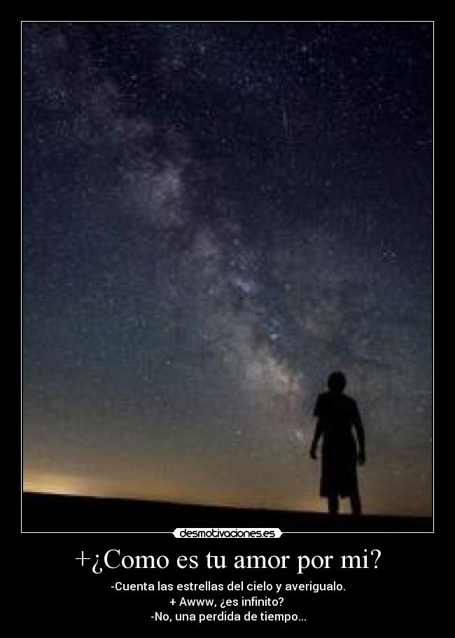 +¿Como es tu amor por mi? - 