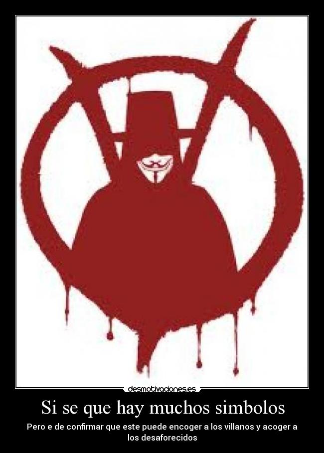 Si se que hay muchos simbolos - Pero e de confirmar que este puede encoger a los villanos y acoger a los desaforecidos