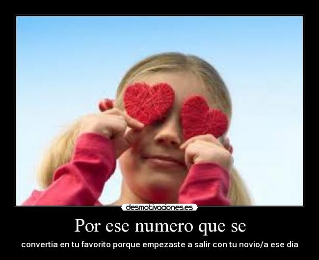 Por ese numero que se -