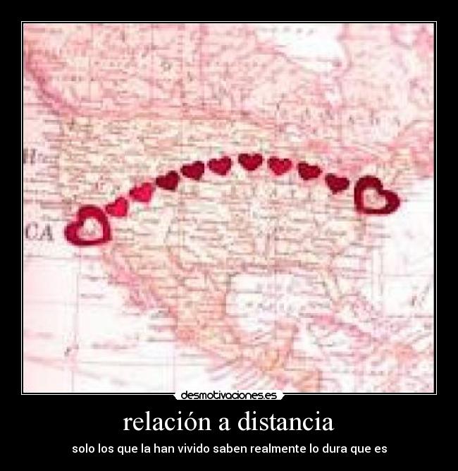 relación a distancia - 