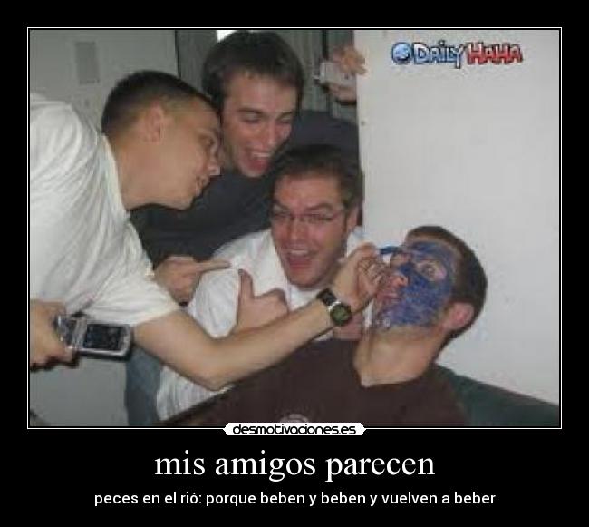 mis amigos parecen -