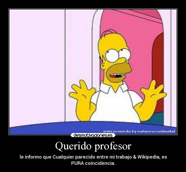 Querido profesor - 