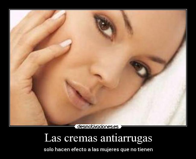 Las cremas antiarrugas - 