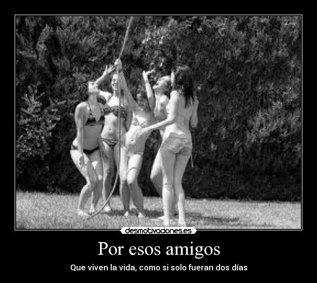 Por esos amigos - 