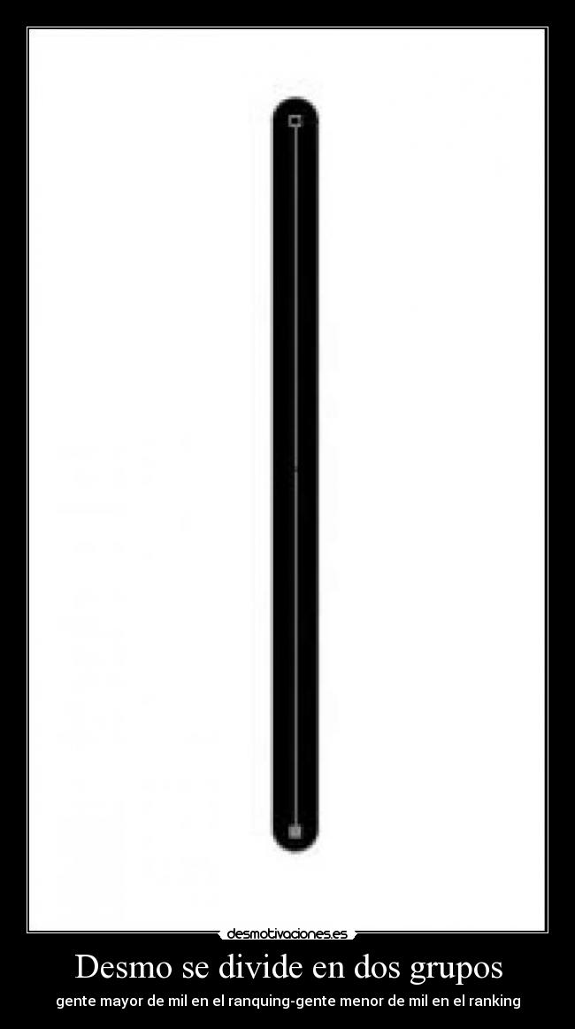 Desmo se divide en dos grupos -